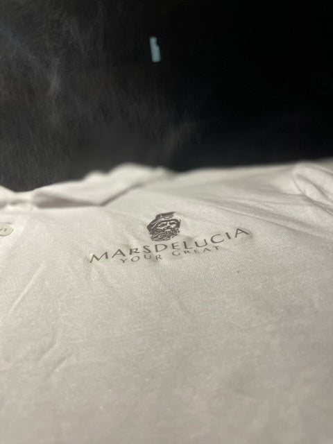 Marsdelucia | Polo shirt | White short armed